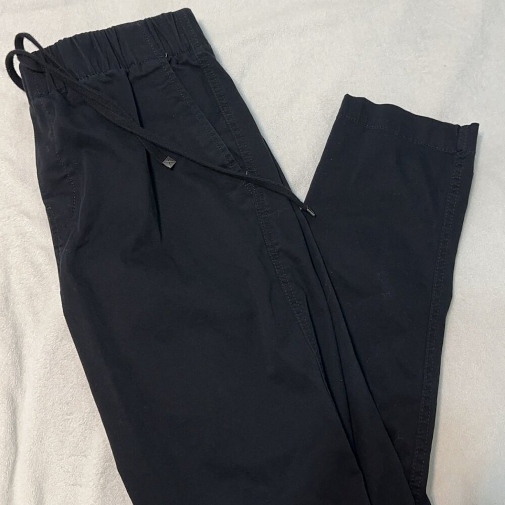 Express Small Black Elastic Waist Joggers